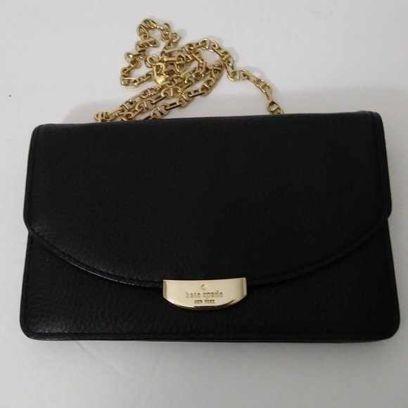 Kate Spade Black Leather Small Croosbody Bag - Picture 9 of 9
